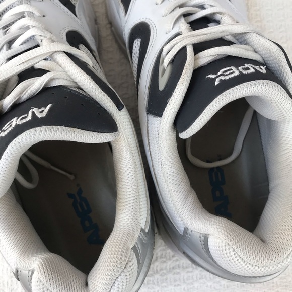 Apex X521 Men’s Grey and White Sneakers - Picture 7 of 8